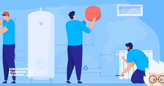 heating repair illustration